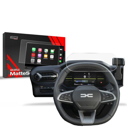 Matná folie na LCD display navigace Dacia Duster (2024-2025)