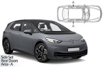 Sluneční clony CarShades Volkswagen ID.3 - 2 ks