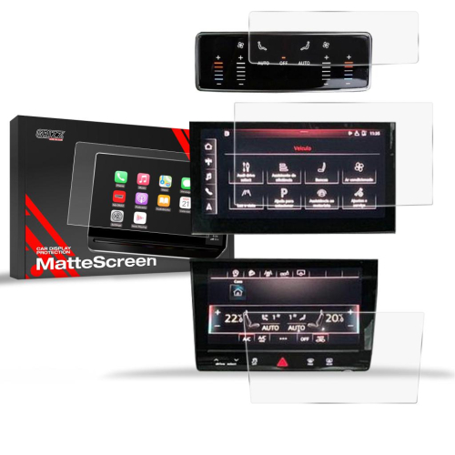 Matná folie na LCD display navigace Audi Q8