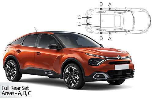 Sluneční clony CarShades CITROEN C4, 5-dvéř.