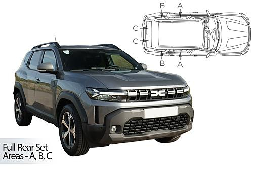 Sluneční clony CarShades Dacia Duster 5dvéř.