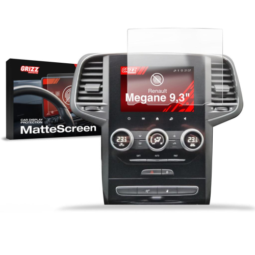 Matná folie na LCD display navigace Renault Megane