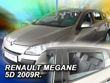 Deflektory-ofuky oken Renault Megane III Grandtour