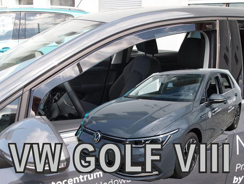 Deflektory-ofuky oken Volkswagen Golf VIII 5 Dvéř.