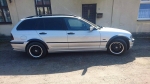 Plastové lemy blatníků BMW E46 sedan, kombi