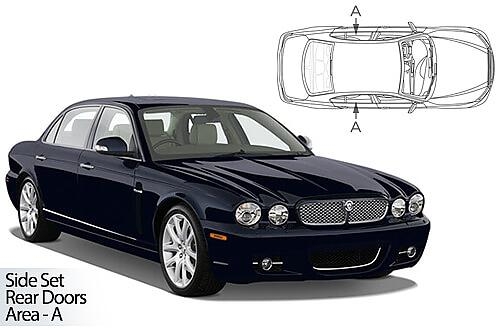 Sluneční clony CarShades JAGUAR XJ, 4-dvéř. (krátký rozvor)