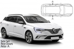 Sluneční clony CarShades Renault Megane IV combi