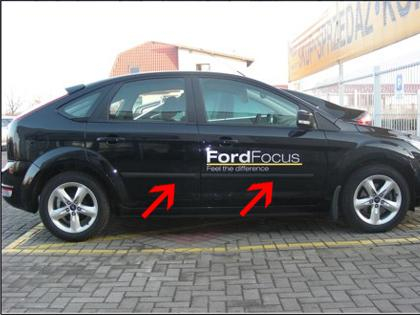 Lišty dveří Ford Focus II