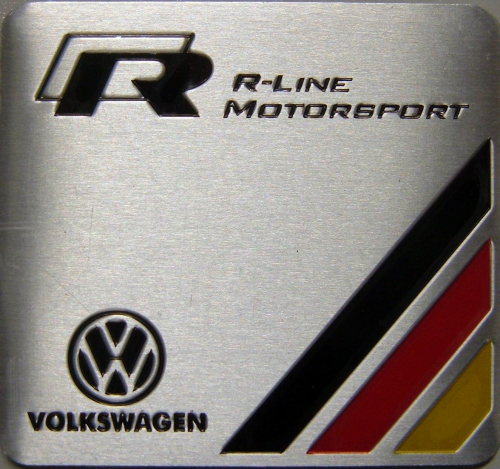 Samolepící znak Volkswagen R Line Motorsport