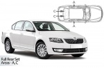 Sluneční clony CarShades Škoda Octavia III, 5-dvéř.