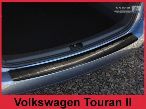 Kryt prahu zadních dveří Volkswagen Touran II/III-GP - černý grafit