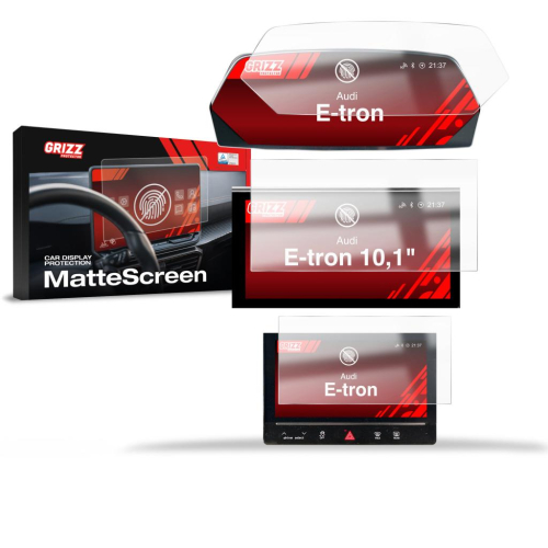Matná folie na LCD display navigace Audi e-tron