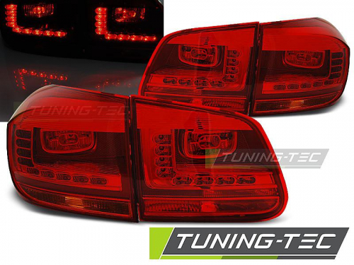 Zadní LED světla Volkswagen Tiguan červená