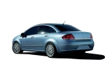 Nerez dekorační lišta nad SPZ Fiat Linea - s otvorem