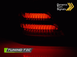 Zadní světla LED BAR s dynamickým blinkrem Mercedes C W203 kouřové provedení