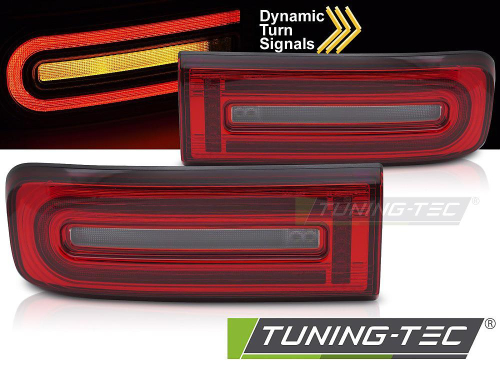 Zadní LED světla s dynamickým blinkrem pro Mercedes G Class W464, červeno-bílé provedení