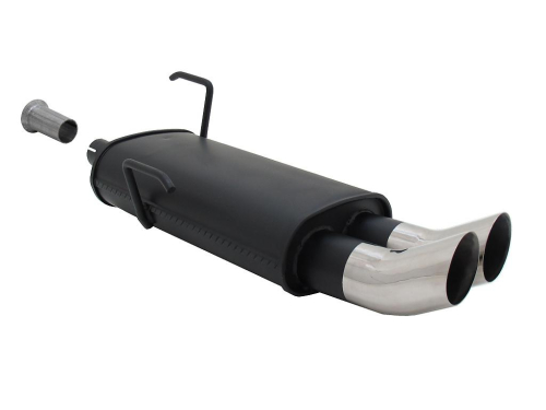 Sportovní výfuk Novus Peugeot 206 2x76mm DTM