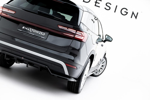 Zadní spoiler nárazníku Škoda Kodiaq Mk2 s žebrováním