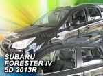 Deflektory-ofuky oken Subaru Forester IV 5-dvéř. + zadní