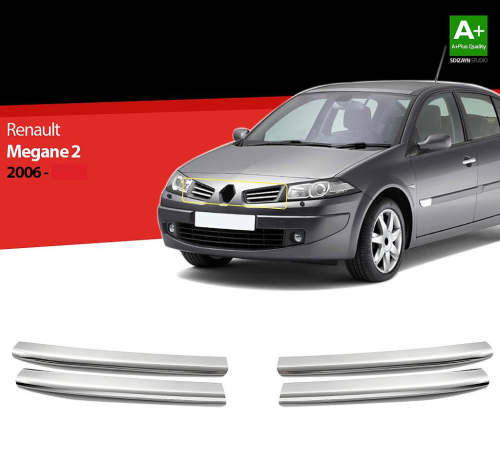 Nerez lišty masky Renault Mégane II FL