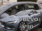 Deflektory-ofuky oken Volvo S90 přední + zadní