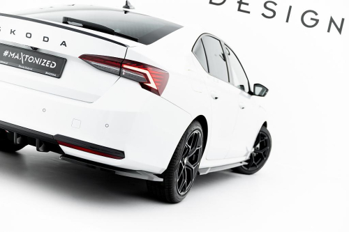 Nástavky zadního nárazníku Škoda Octavia Sportline MK4 facelift