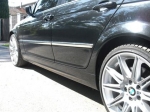 Lišty dveří - nerez BMW E46