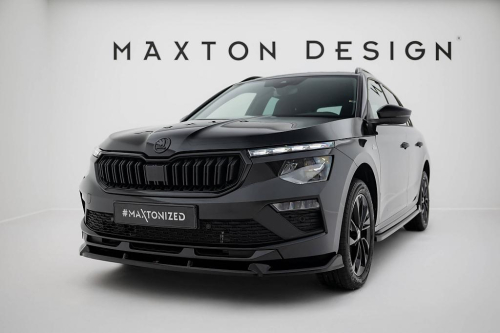 Spoiler předního nárazníku V2 Škoda Skoda Kamiq Monte Carlo Mk1 Facelift