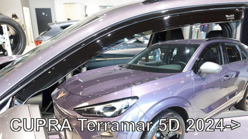 Deflektory-ofuky oken Seat Cupra Terramar - přední