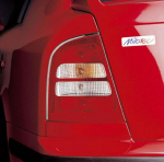 Lišty zadních světel Škoda Octavia I/RS - nerez