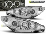 Přední světla Angel Eyes Peugeot 206