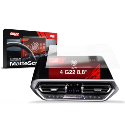 Matná folie na LCD display navigace BMW 4 G22 8,8" (2020-2022)
