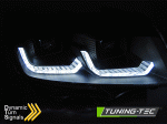 Přední dynamická světla s TUBE LIGHT Volkswagen T6 - černá