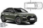 Sluneční clony CarShades Audi e-tron SUV, 5dvéř., boční