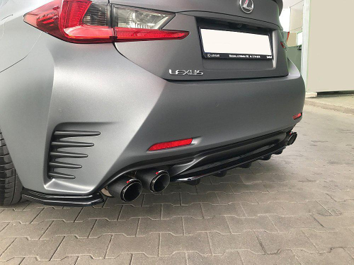 Zadní spoiler nárazníku Lexus RC, s žebrováním