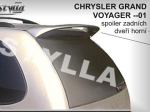 Stříška Chrysler Grand Voyager - stříbrná metalíza