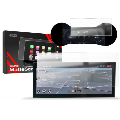 Matná folie na LCD display navigace Alfa Romeo Junior 10,25" (2024)