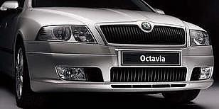 Přední spoiler Škoda Octavia II originál - II. jakost
