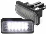 LED osvětlení registrační značky Mercedes