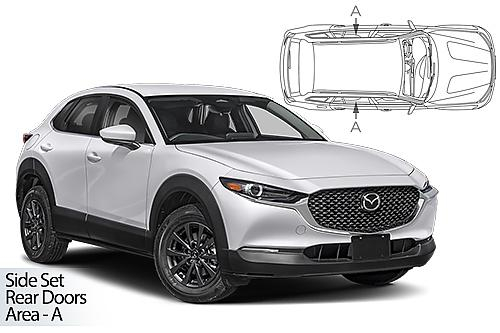 Sluneční clony CarShades MAZDA CX-30 - boční