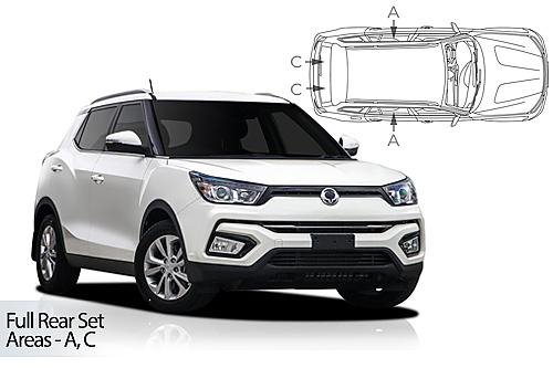 Sluneční clony CarShades Ssangyong Tivoli