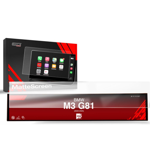 Matná folie na LCD display navigace BMW M3 Touring G81