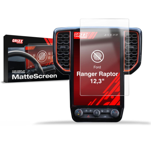 Matná folie na LCD display navigace Ford Ranger Raptor