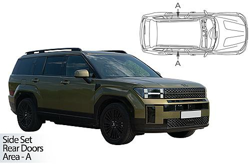 Sluneční clony CarShades Hyundai Santa-Fe, 5dvéř.