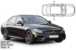 Sluneční clony CarShades Mercedes E Class W213 Sedan- boční