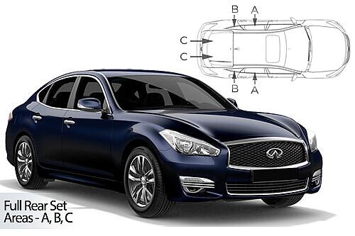 Sluneční clony CarShades Infiniti Q70 - 6 ks