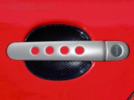 Kryty klik děrované se dvěma zámky Škoda Roomster - stříbrné