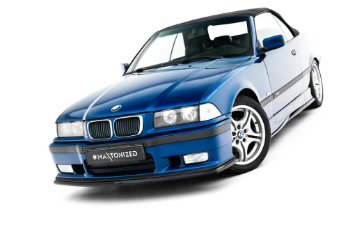 MAXTON spoiler - splitter předního nárazníku V.3 verze pro BMW M3 / 3 M-Pack Coupe / Cabrio E36