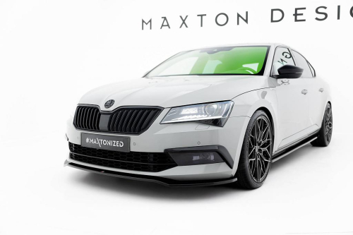 Spoiler předního nárazníku V2 Škoda Superb III Liftback / Combi