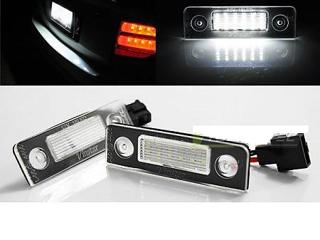 LED osvětlení registrační značky Škoda Octavia II / Roomster